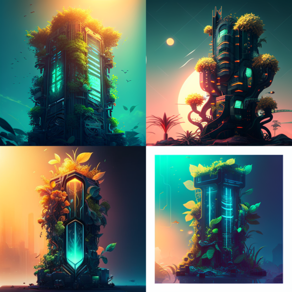 TechnologyBetween_futuristic_cyberpunk_vertical_grow_tower_with_9f19fdc2-7d71-4801-8f3e-170ba71e97d8
