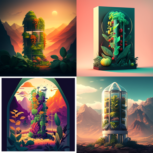 TechnologyBetween_futuristic_vertical_grow_tower_with_plants_an_102fe980-735b-445e-82e8-5b3c7297ac12