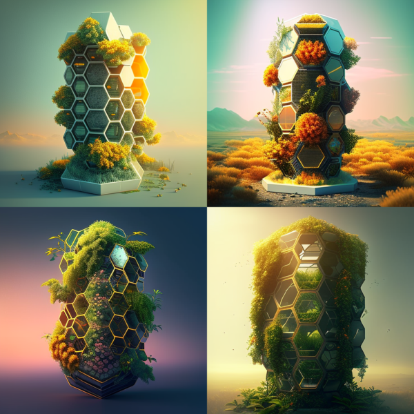 TechnologyBetween_vertical_tower_garden_with_hexagonal_base_4k__2c50c4b5-9379-4df6-9abf-680f06a8cb2f